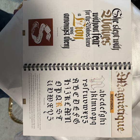 25th Edition, A Comprehensive Guide to Pen & Brush Lettering Calligraphy - Picture 4 of 16